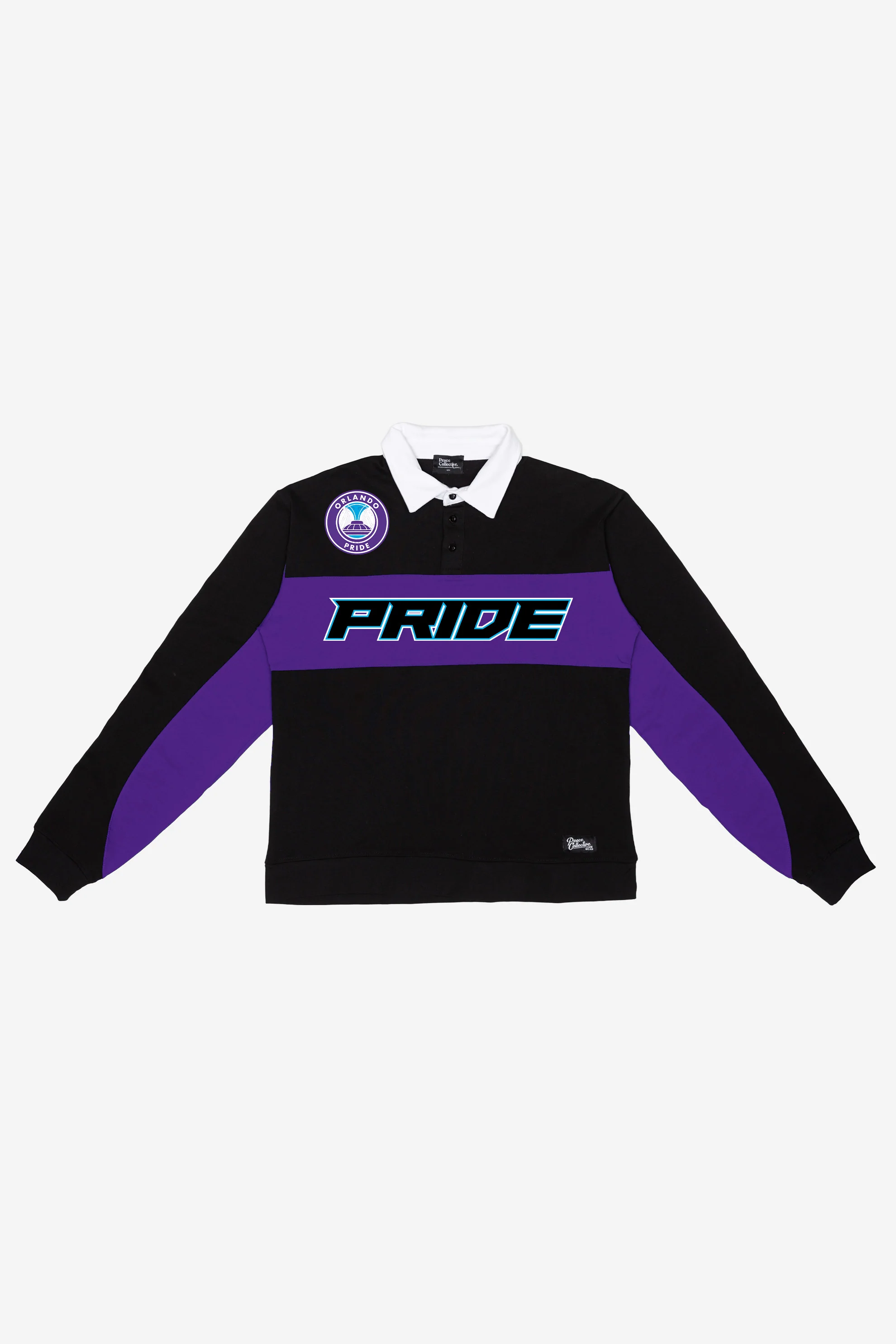 Unisex Orlando Pride Oversized Long Sleeve Rugby Sweater