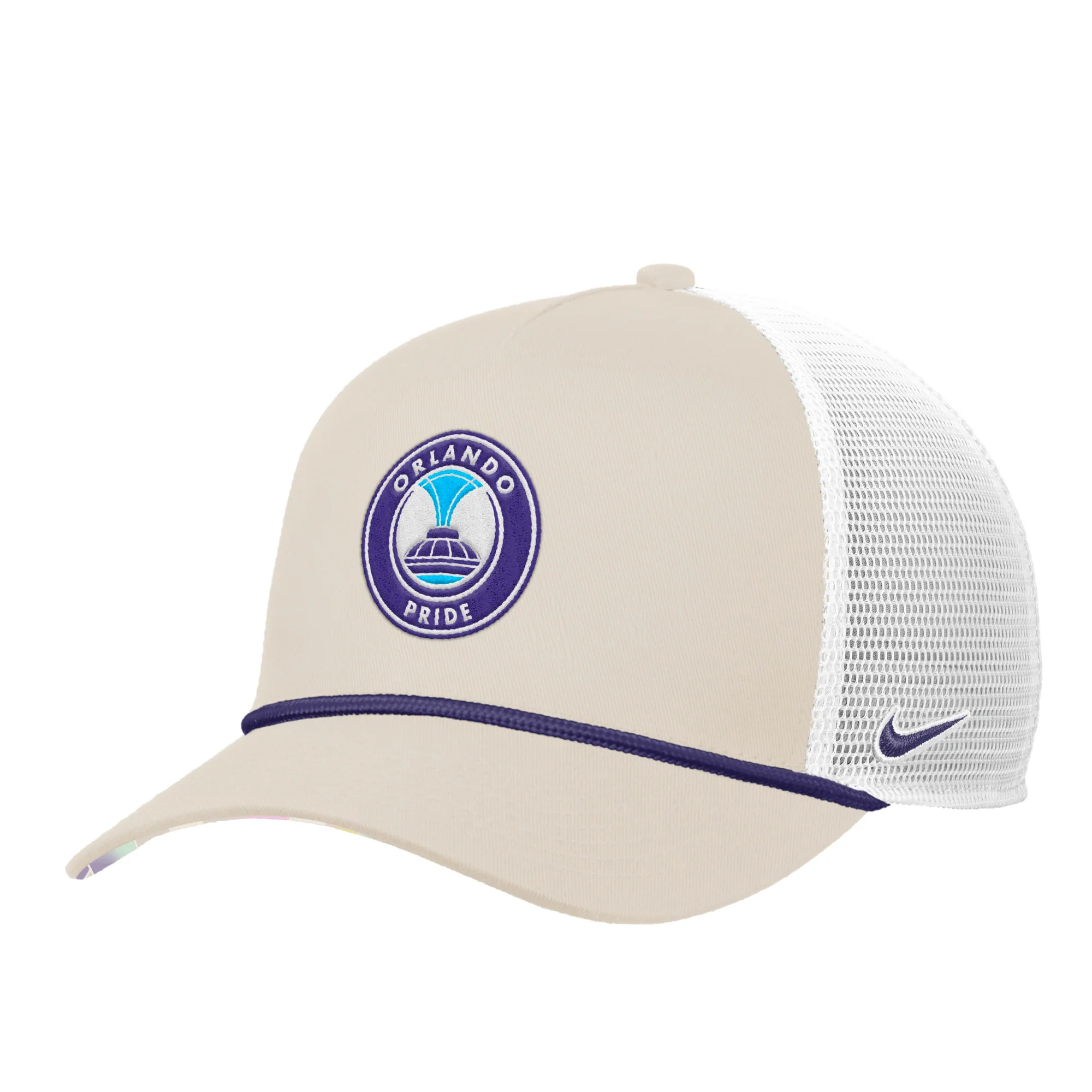 Unisex Orlando Pride Nike 2026 Rise Rope Trucker Hat