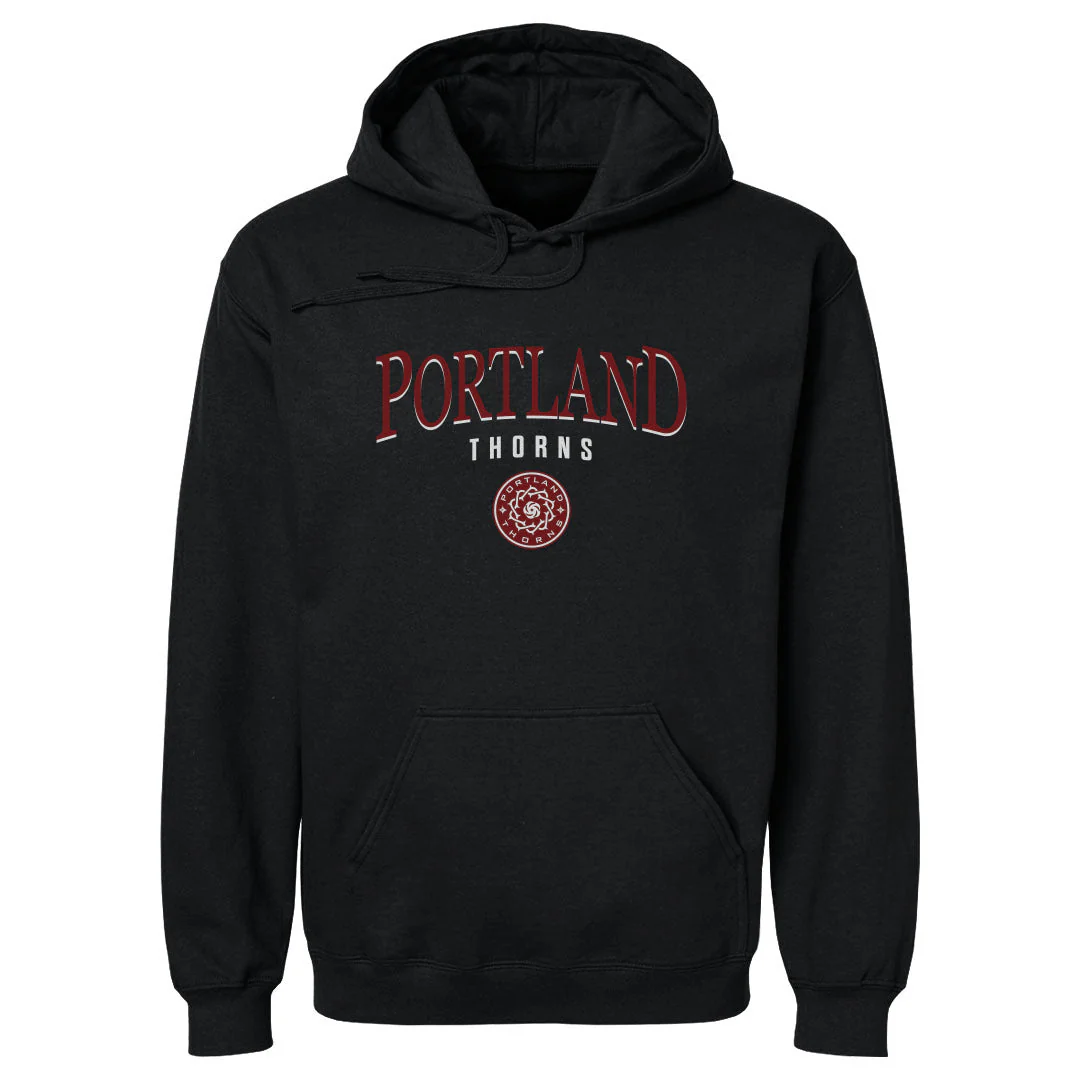 Unisex Portland Thorns Arched Wordmark Hoodie - Image 2