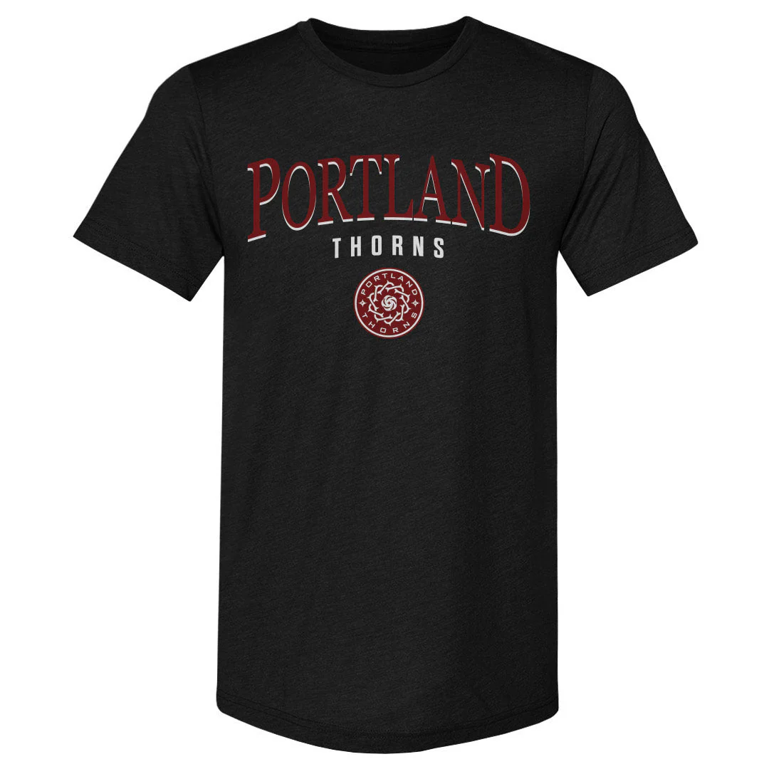 Unisex Portland Thorns Arched Wordmark Slim-Fit Tee - Image 2