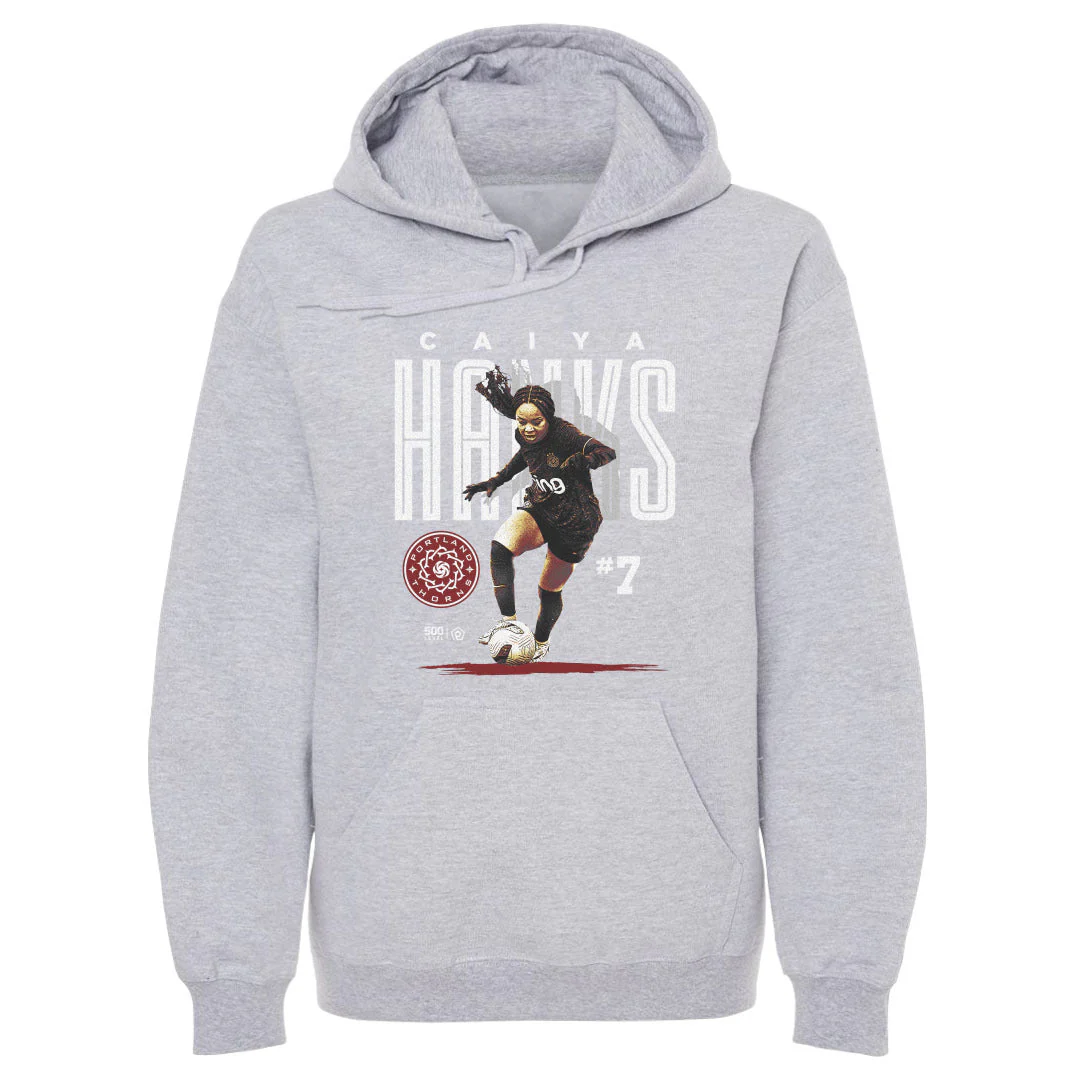 Unisex Portland Thorns Caiya Hanks Bitmap Hoodie