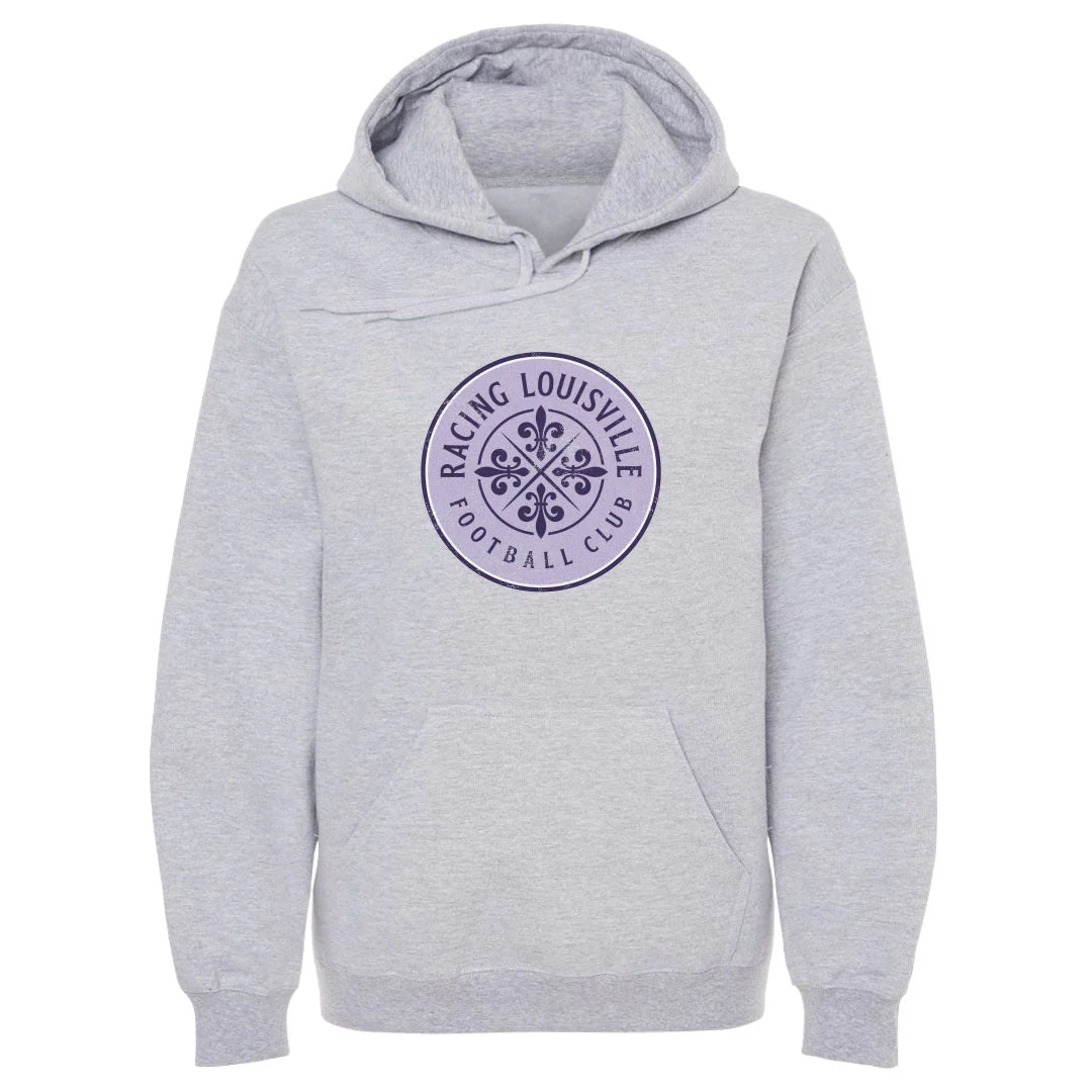 Unisex Racing Louisville Black Vintage Primary Logo Hoodie - Image 7