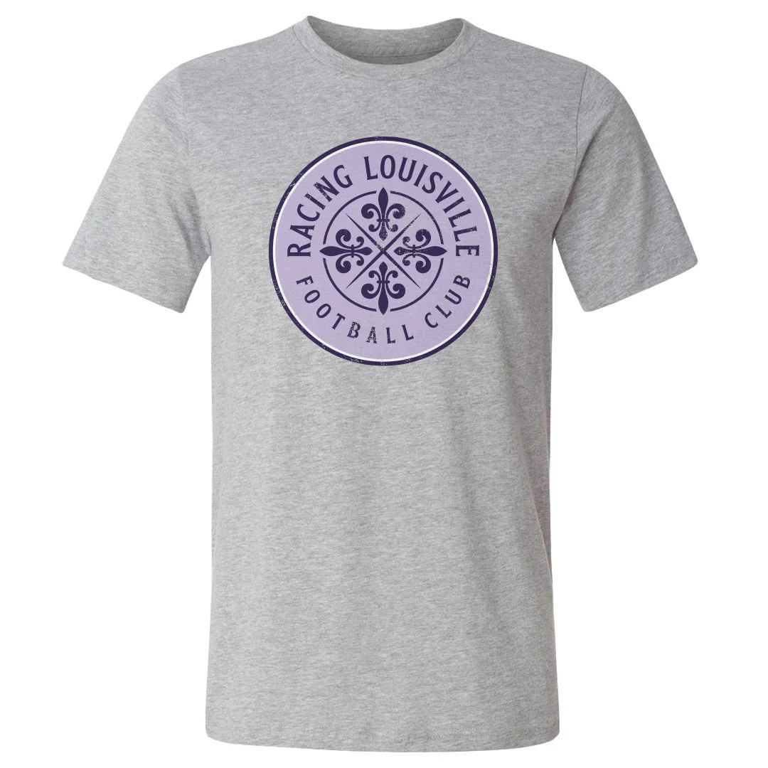 Unisex Racing Louisville Black Vintage Primary Logo Tee - Image 3