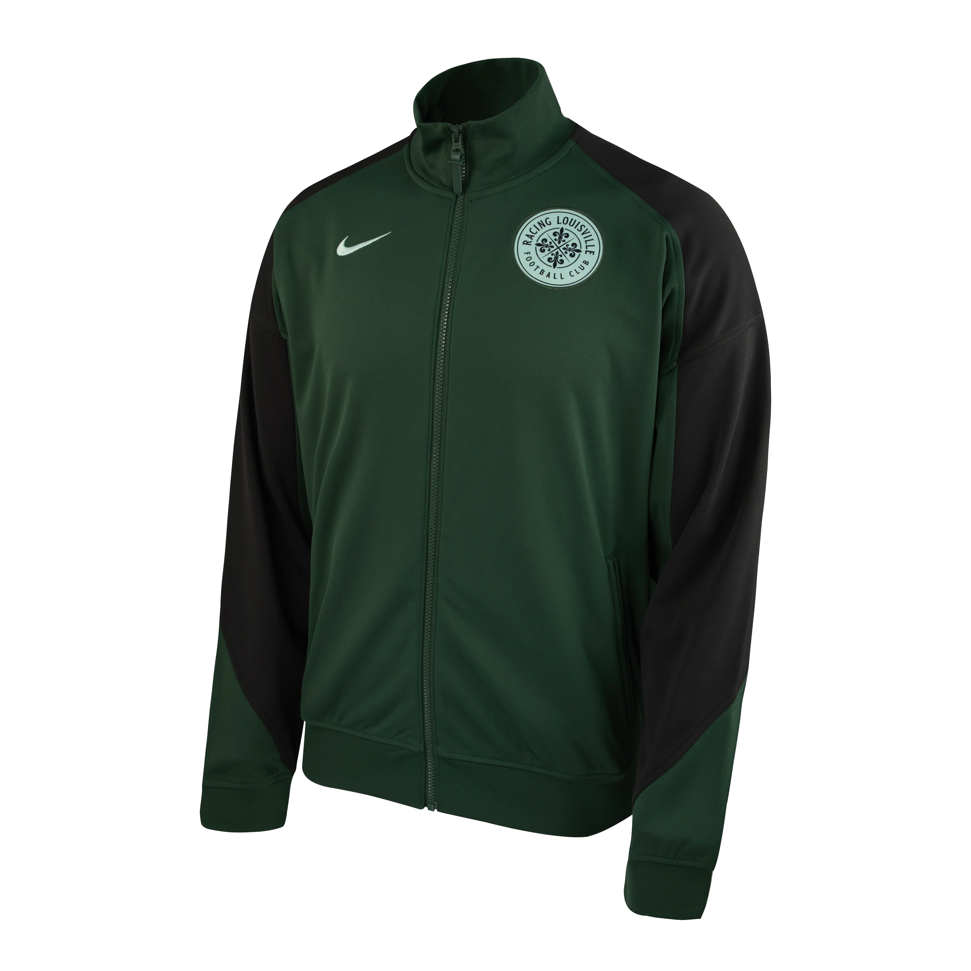Unisex Racing Louisville Nike Green Anthem Jacket