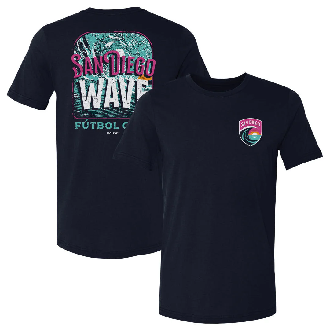 Unisex San Diego Wave Navy Hometown Tee