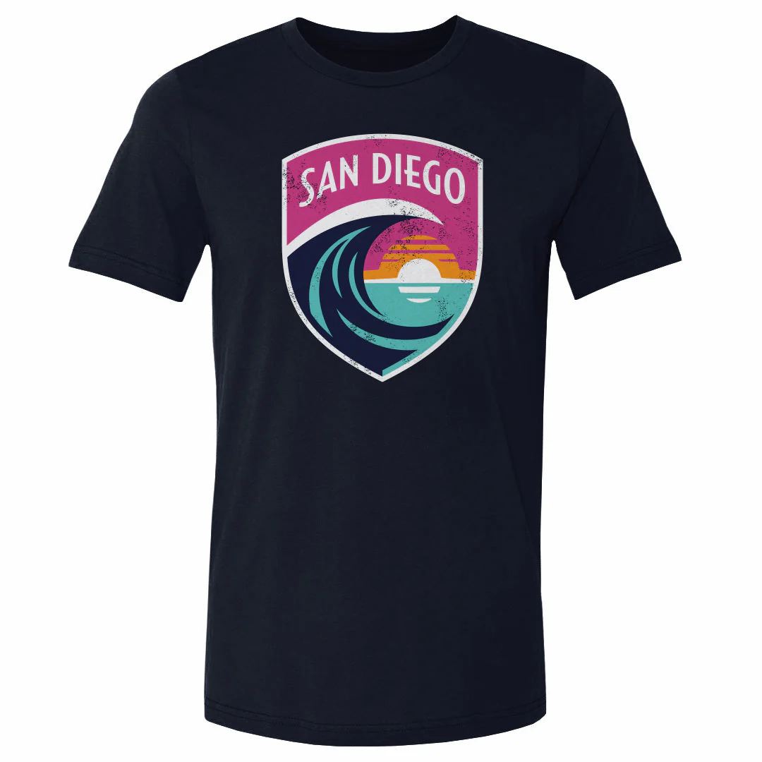 Unisex San Diego Wave Vintage Primary Logo Tee - Image 2