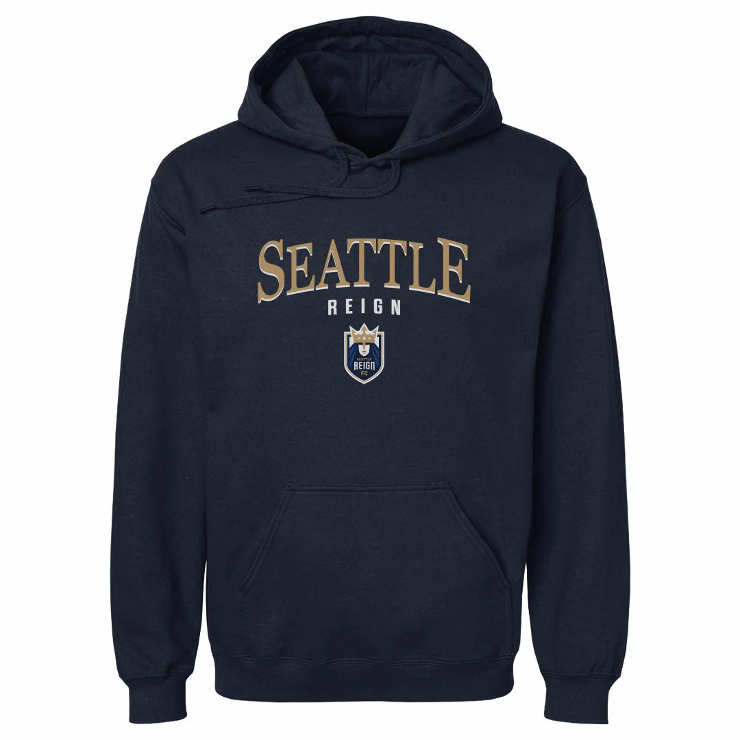 Unisex Seattle Reign FC Arched Wordmark Hoodie