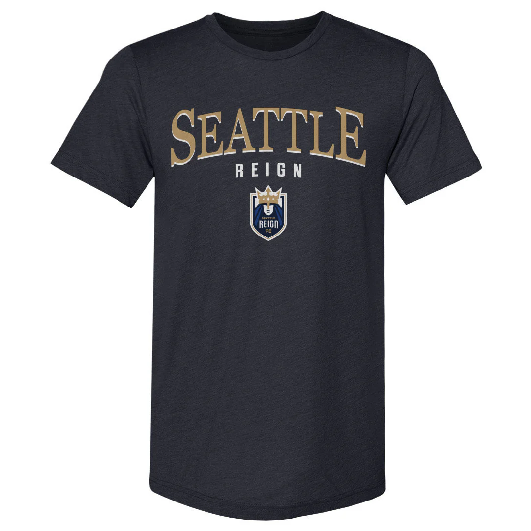 Unisex Seattle Reign FC Arched Wordmark Slim-Fit Tee