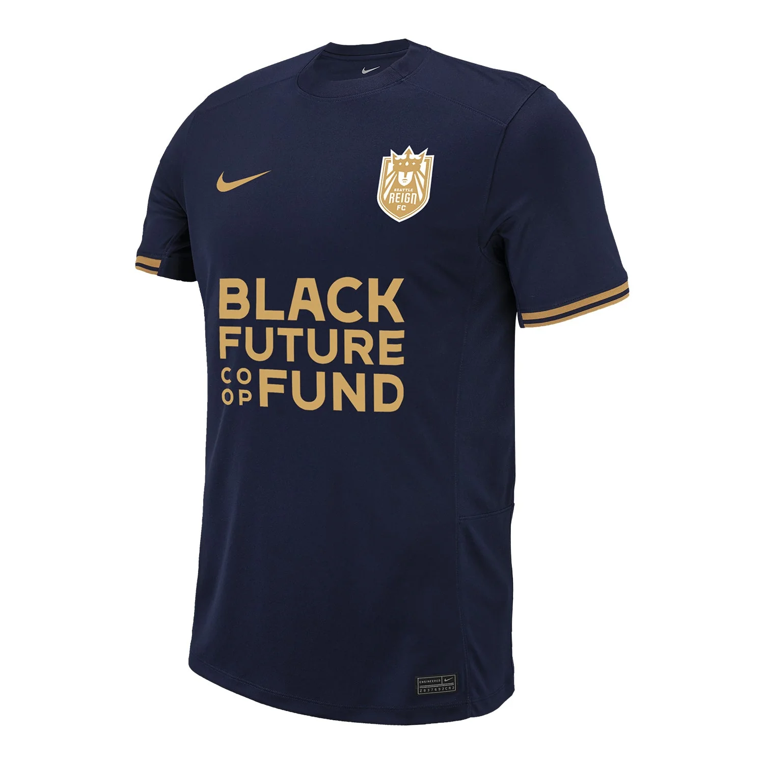 Unisex Seattle Reign FC Nike Navy 2024 Primary Replica Jersey - Image 2