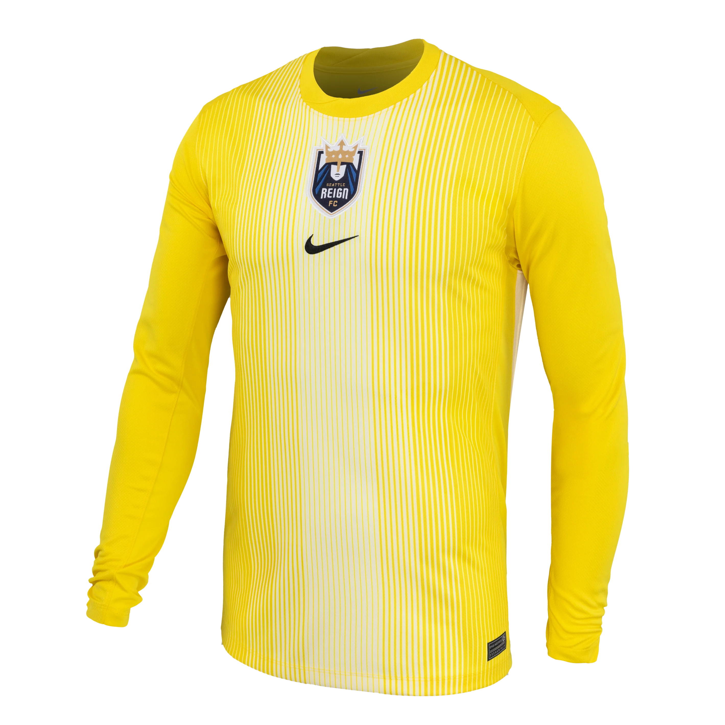 Unisex Seattle Reign FC Nike Yellow 2025 Replica Goalkeeper Jersey - Image 2