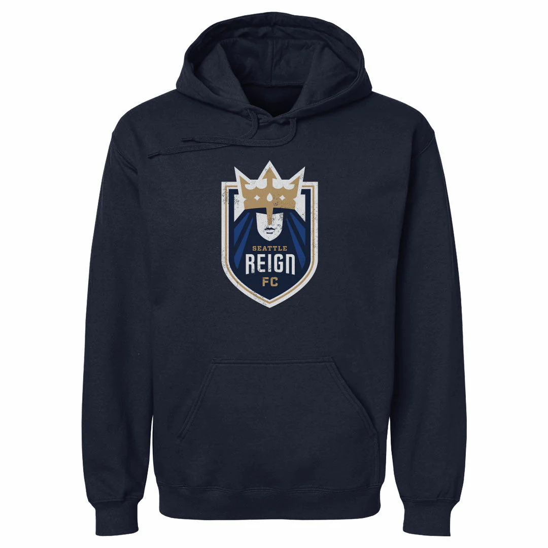 Unisex Seattle Reign FC Vintage Primary Logo Hoodie - Image 2