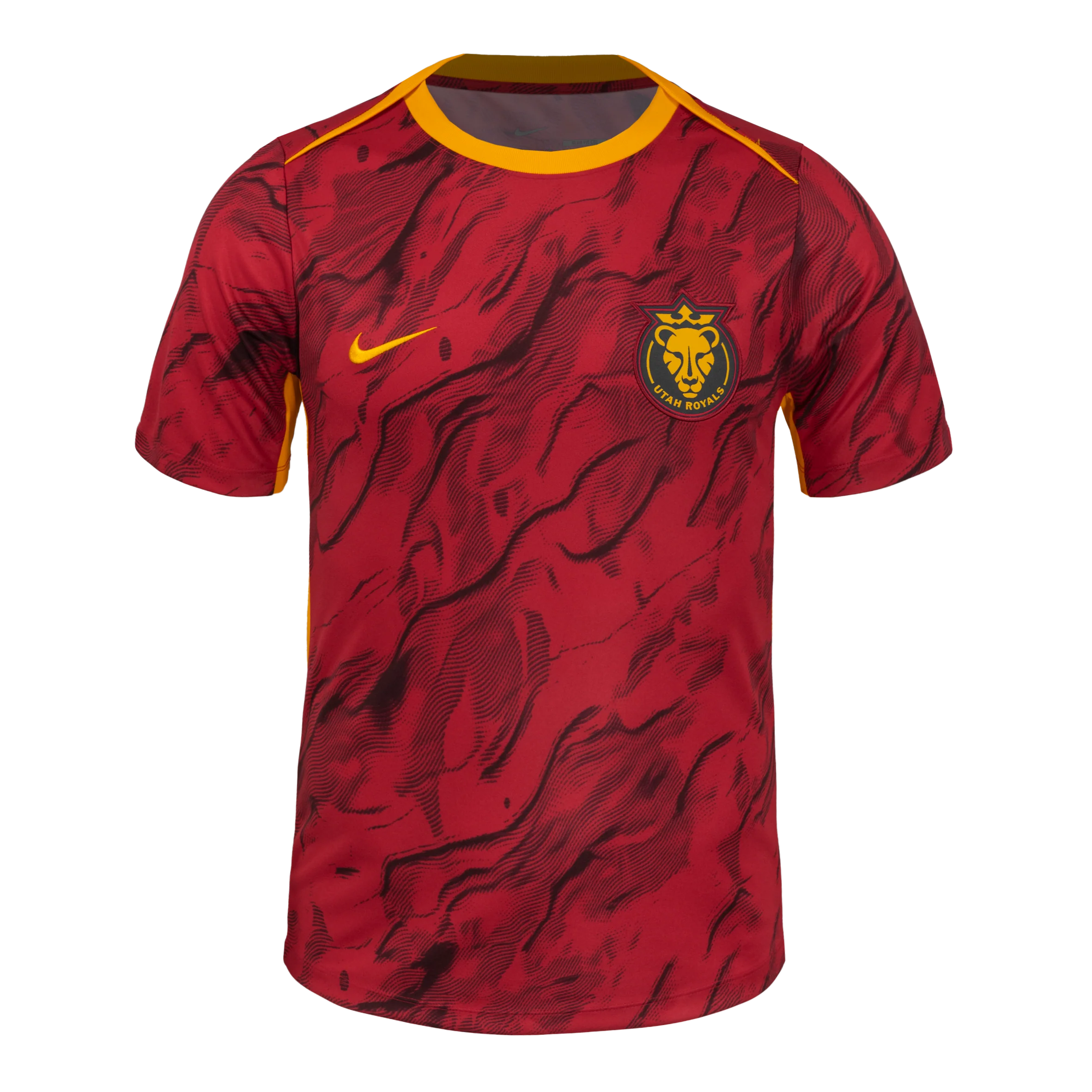 Unisex Utah Royals Nike Burgundy 2025 Pre-Match Top
