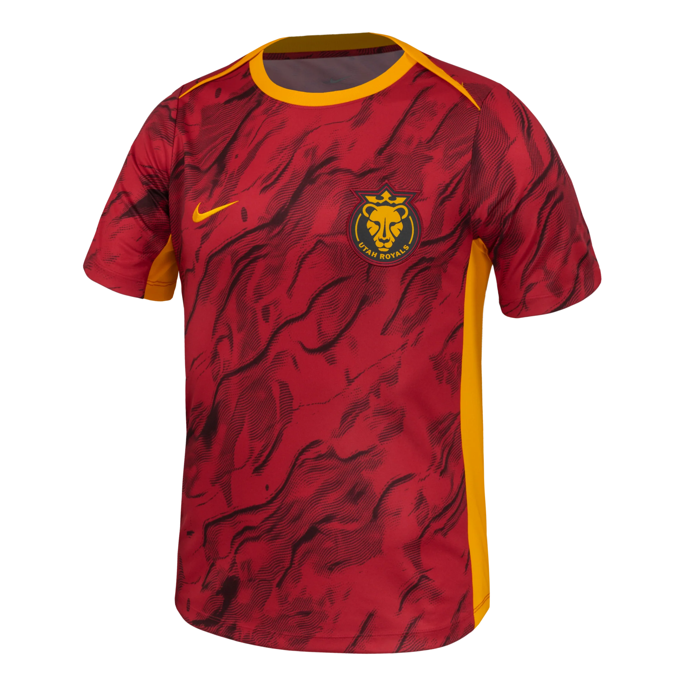 Unisex Utah Royals Nike Burgundy 2025 Pre-Match Top - Image 2