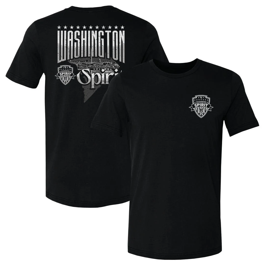 Unisex Washington Spirit Black Hometown Tee