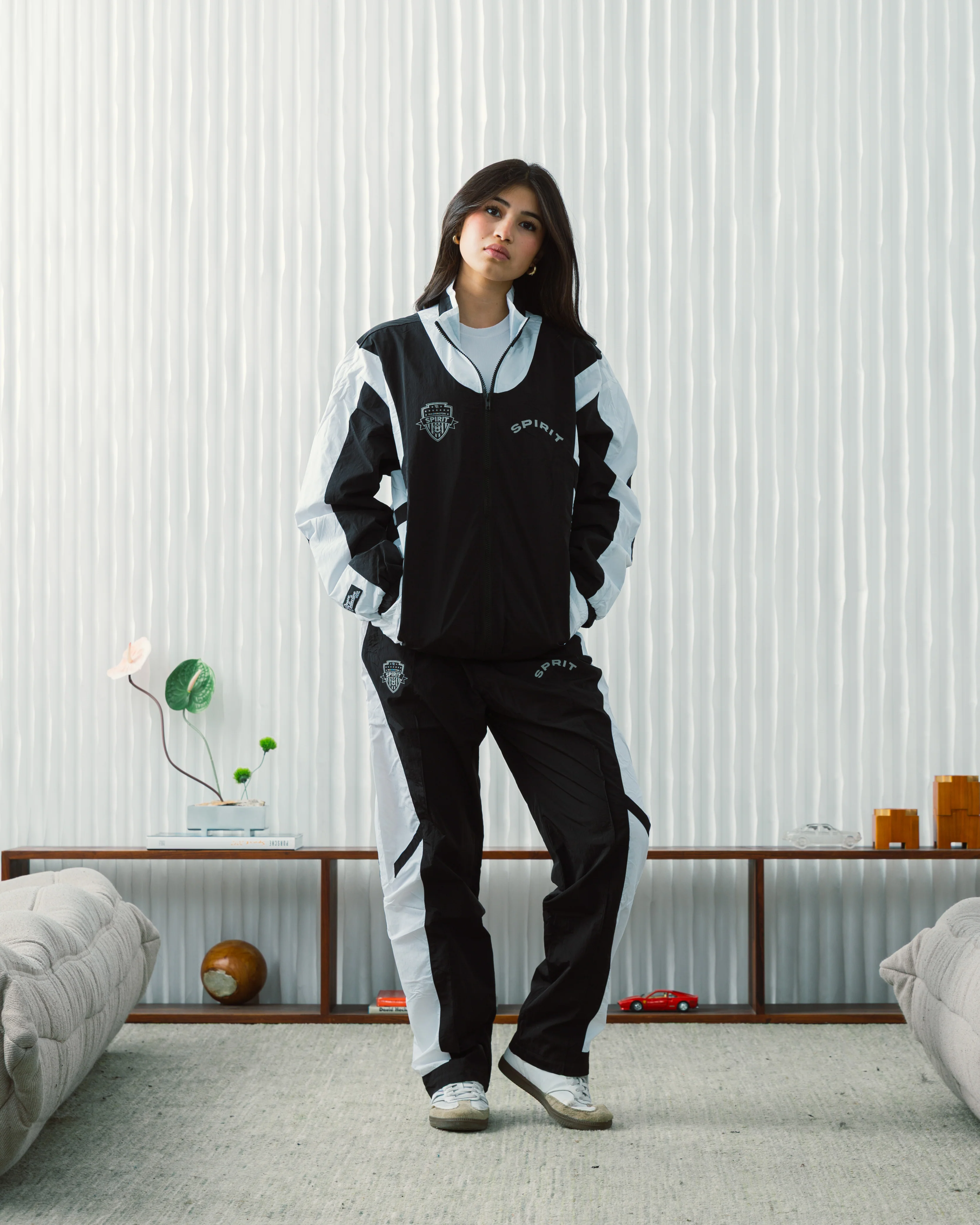 Unisex Washington Spirit Color Block Track Jacket - Image 3