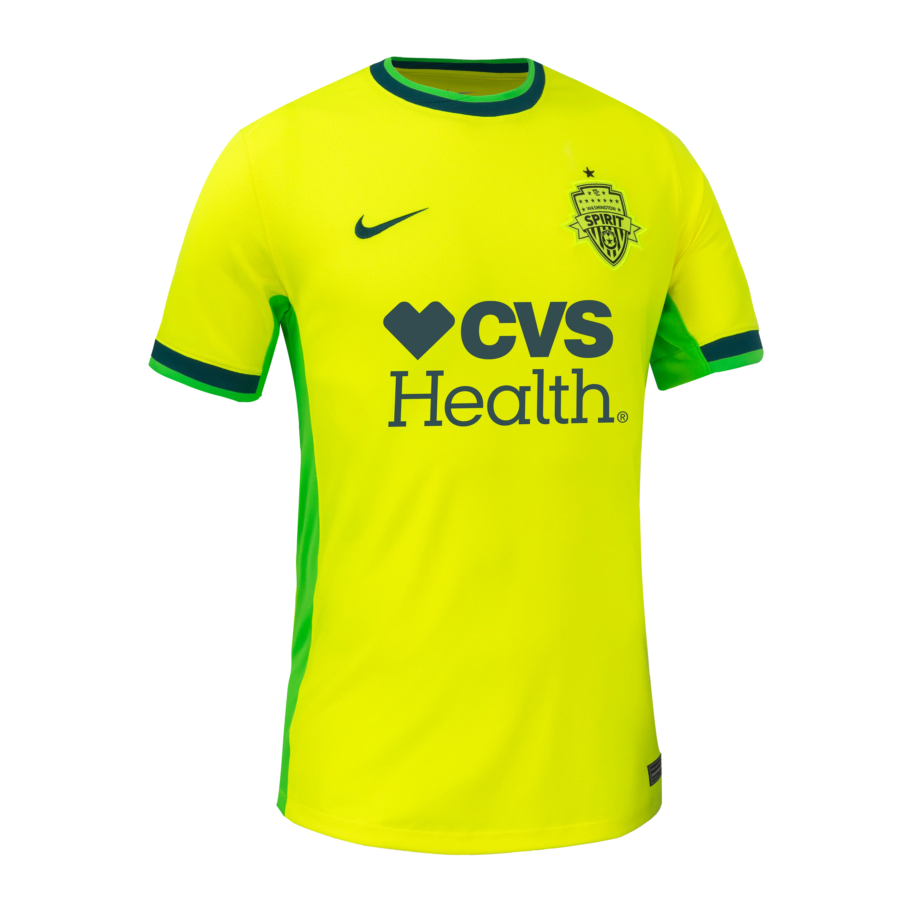 Unisex Washington Spirit Nike Yellow Secondary Replica Trinity Rodman Jersey - Image 4