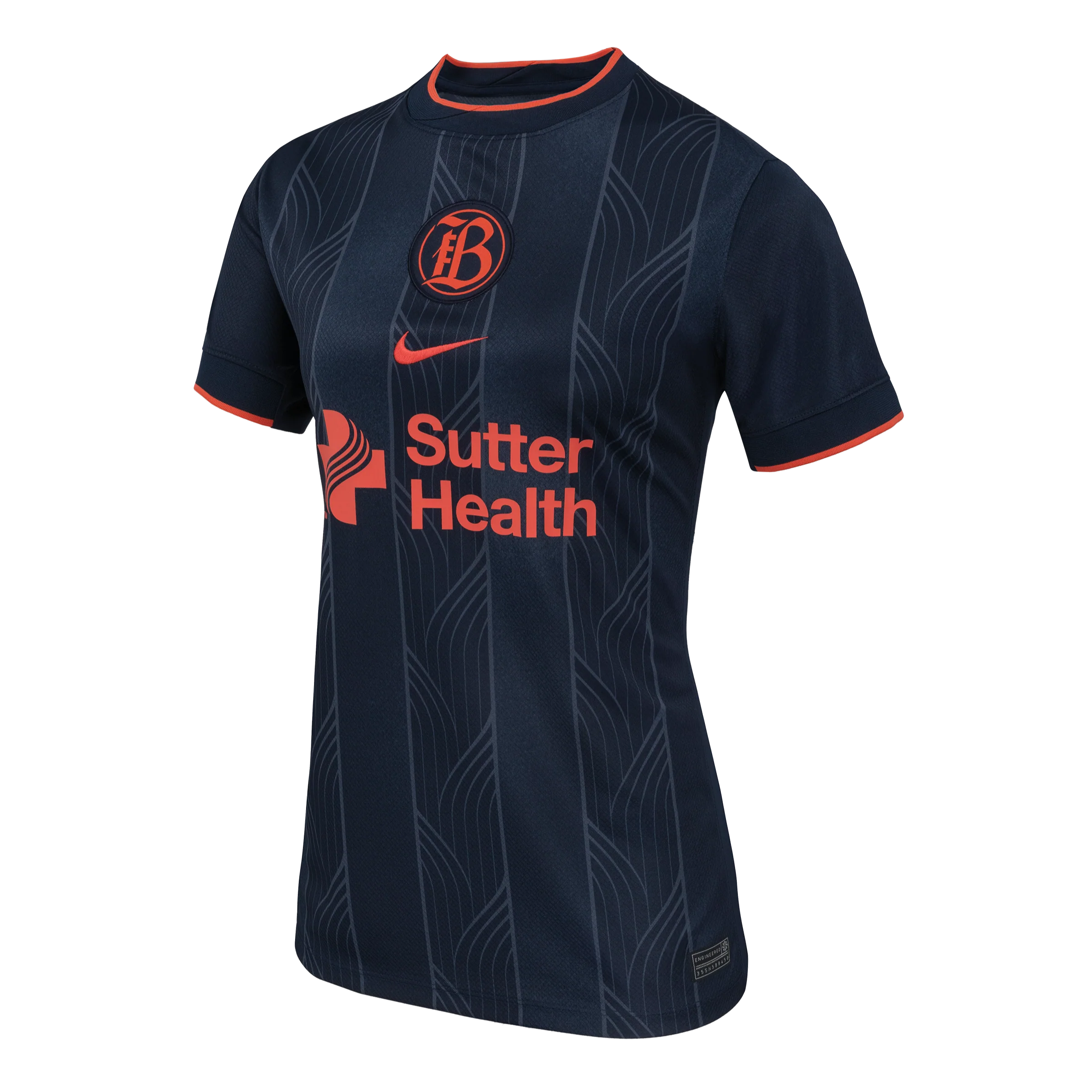 2025 Women's Bay FC Nike Navy Primary Replica Customizable Jersey - Image 3