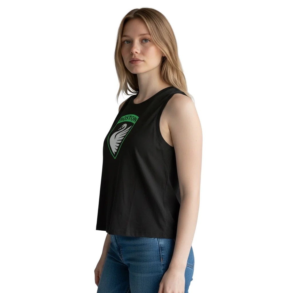 Women's Boston Legacy FC North Cropped Tank - Image 2