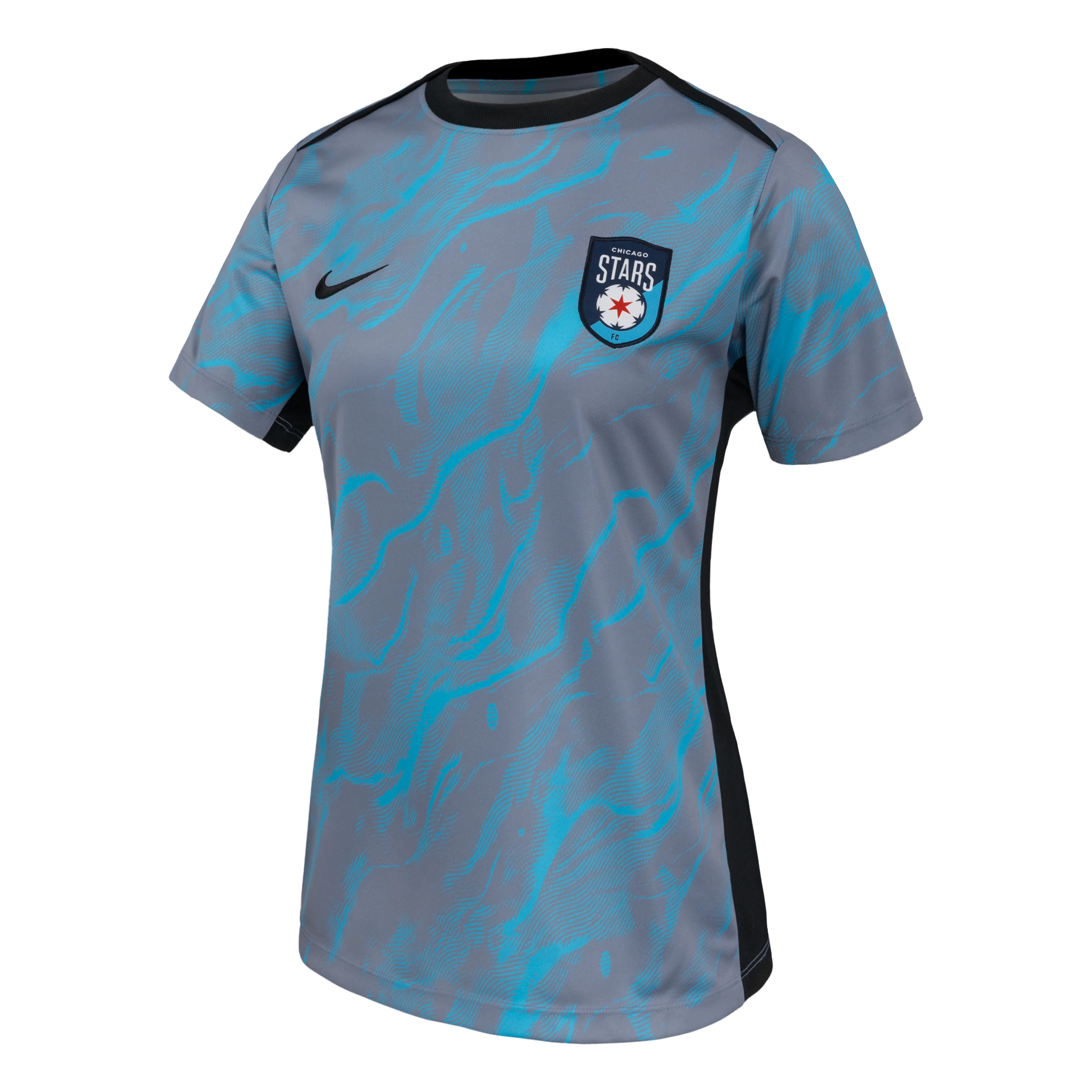 Women's Chicago Stars Nike Blue 2025 Pre-Match Top - Image 2