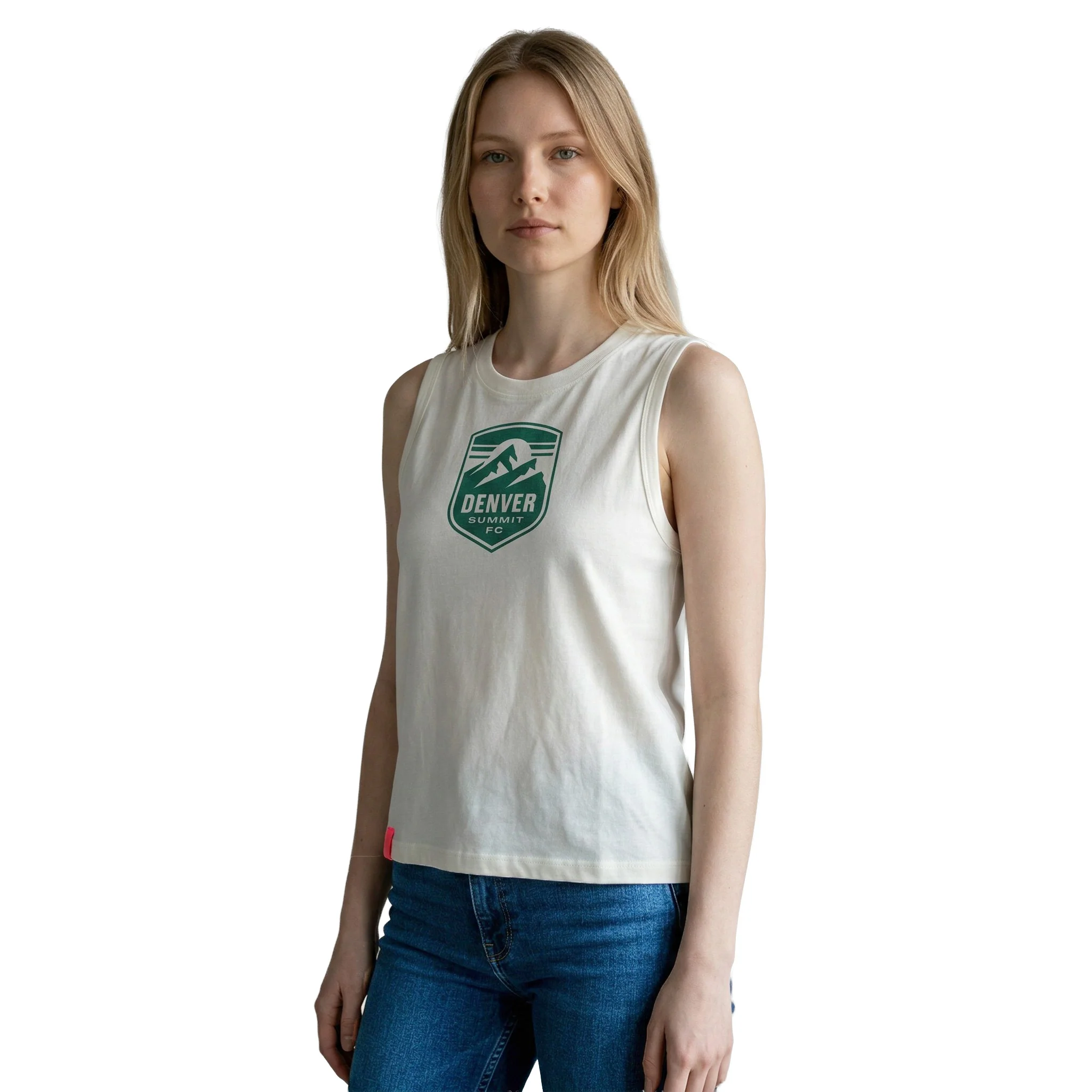 Women's Denver Summit FC North Cropped Tank - Image 2