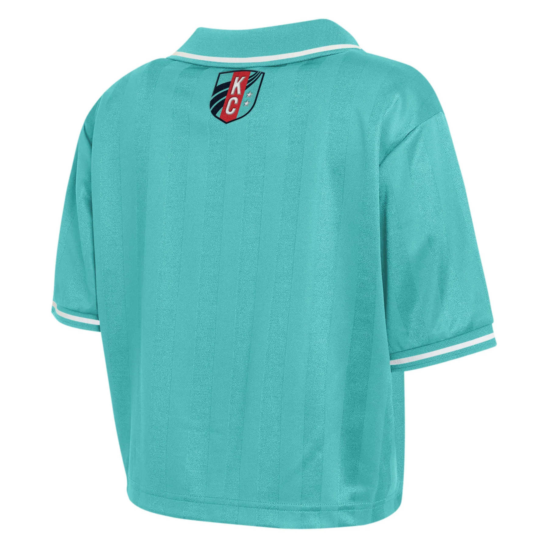 Women's KC Current Cropped Polo - Image 3