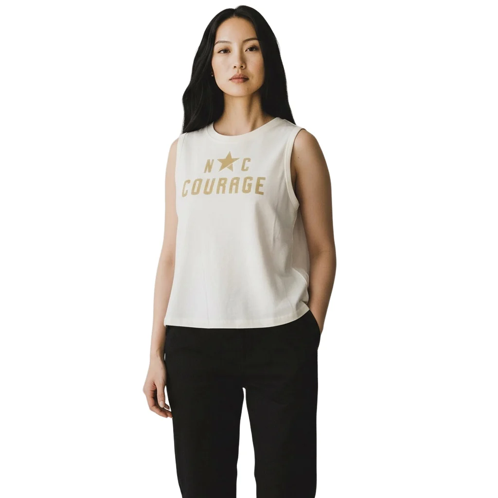 Women's NC Courage North Cropped Tank - Image 2