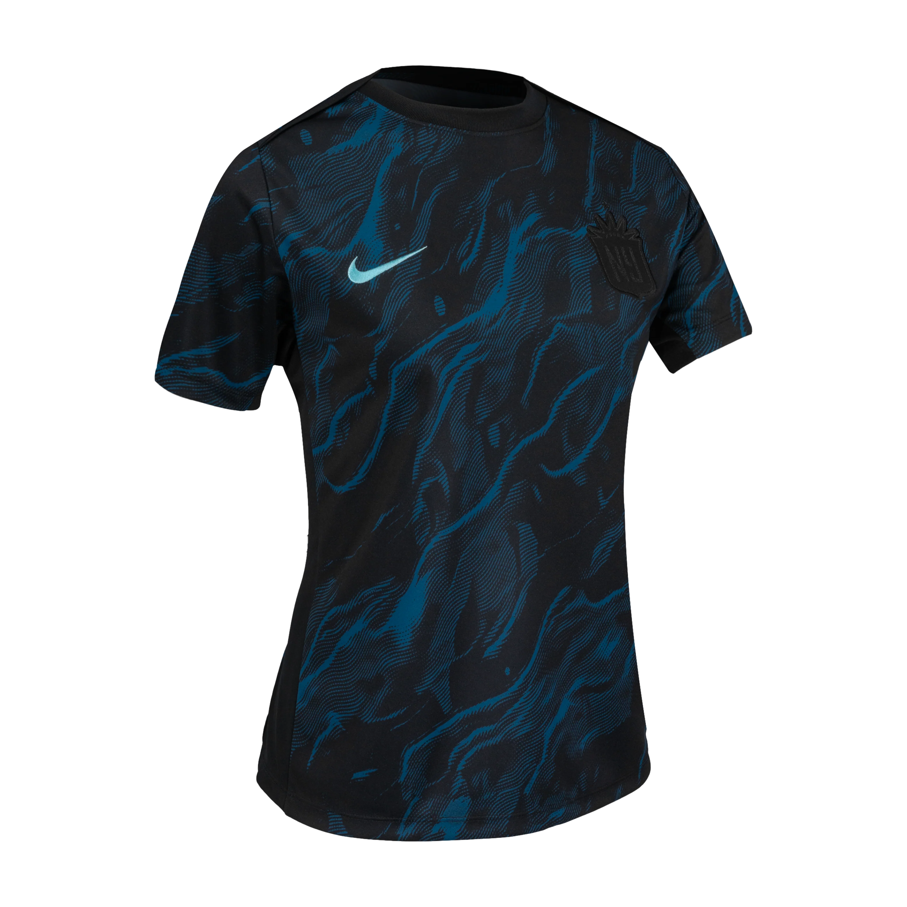 Women's NJ/NY Gotham FC Nike Black 2025 Pre-Match Top - Image 3