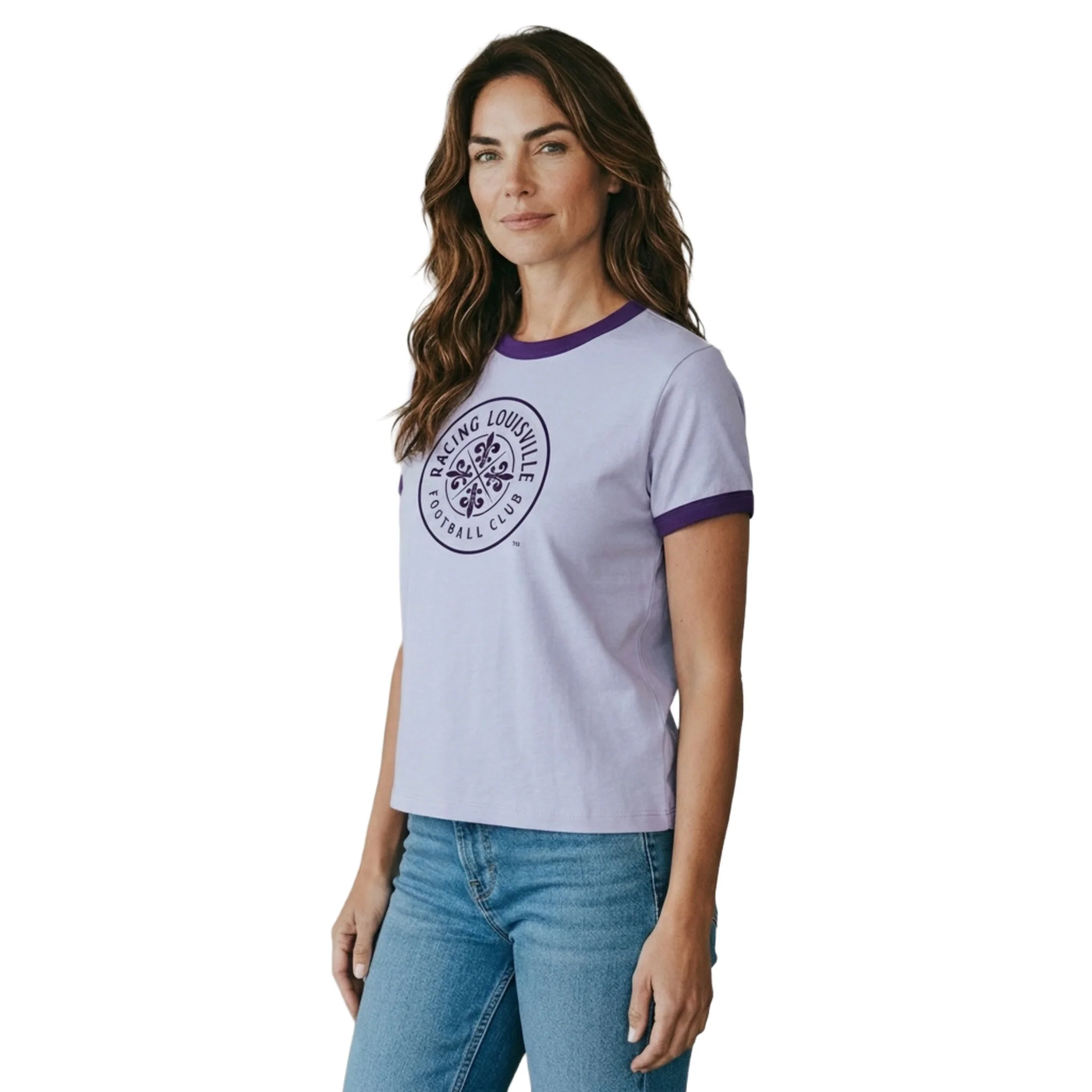 Women's Racing Louisville FC Nora Cropped Tee - Image 2