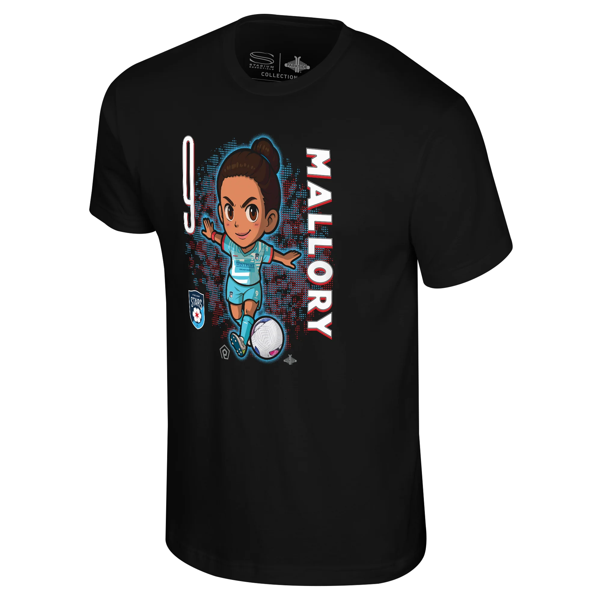 Unisex Chicago Stars Mallory Swanson Chibi Tee