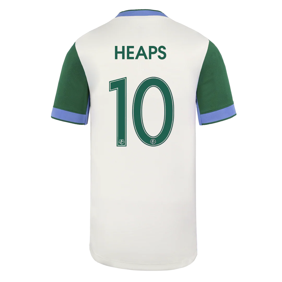 Youth Denver Summit FC Nike 2026 Secondary Summit Snow Replica Lindsey Heaps Jersey