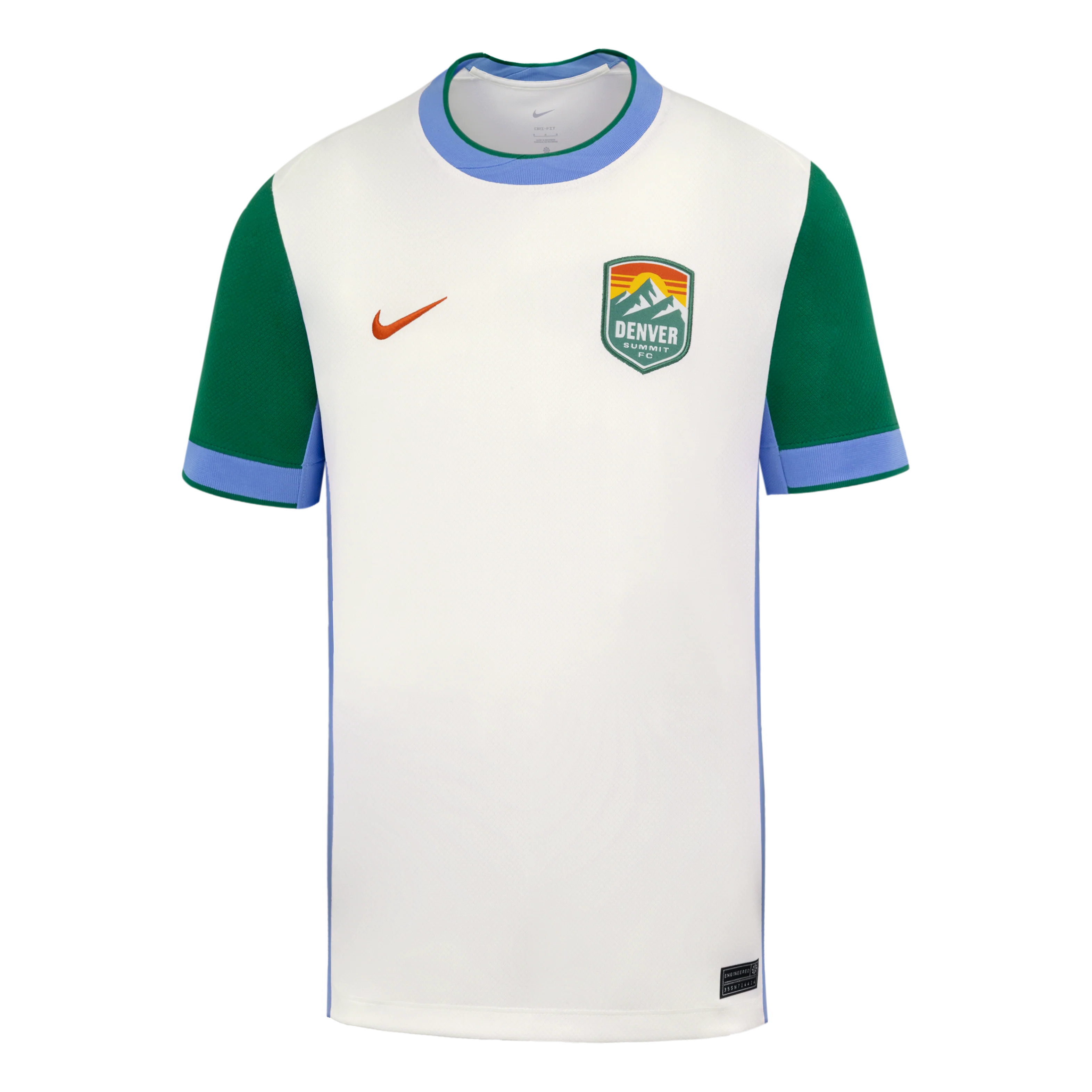 Youth Denver Summit FC Nike 2026 Secondary Summit Snow Replica Lindsey Heaps Jersey - Image 2