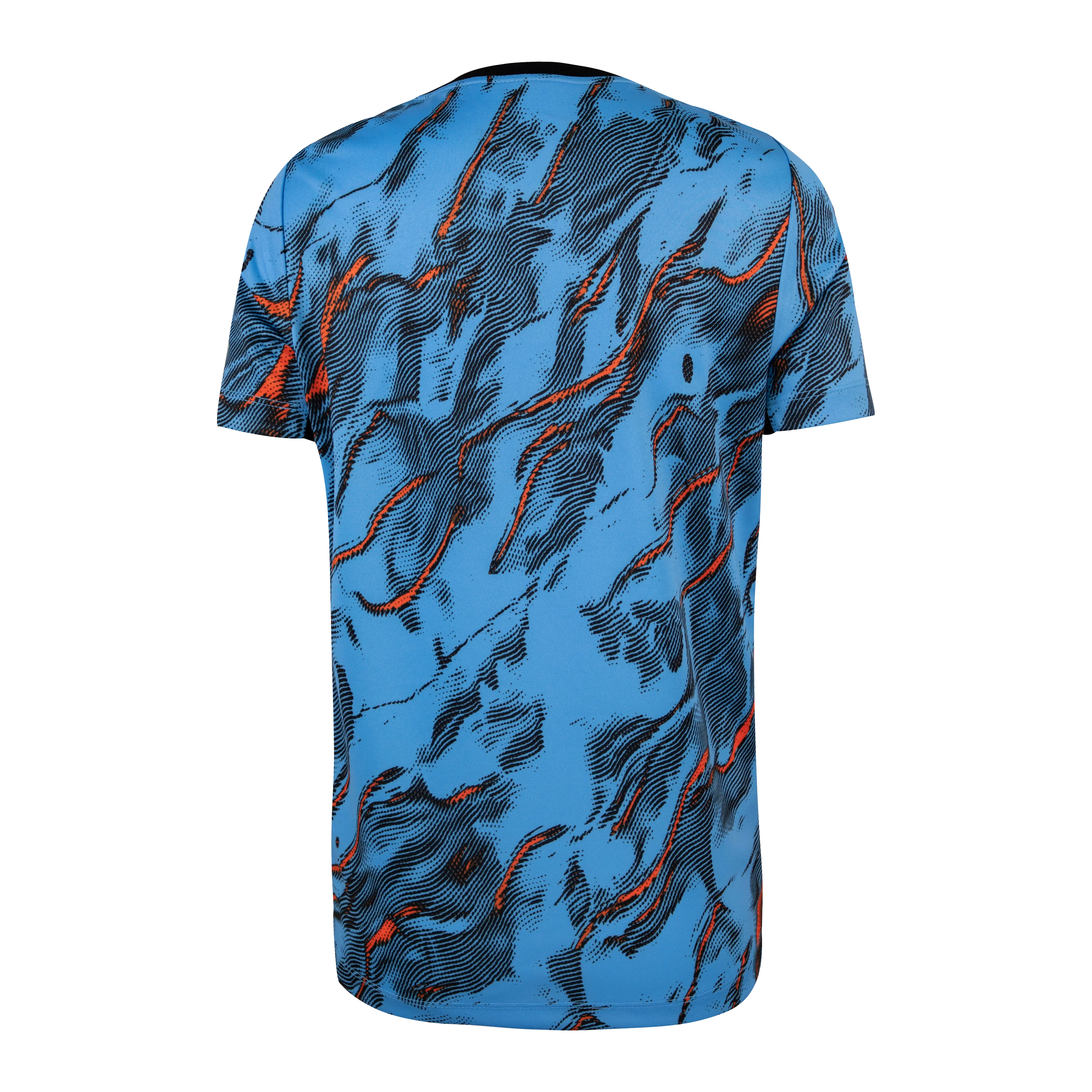 Youth Houston Dash Nike Blue 2025 Pre-Match Top - Image 4