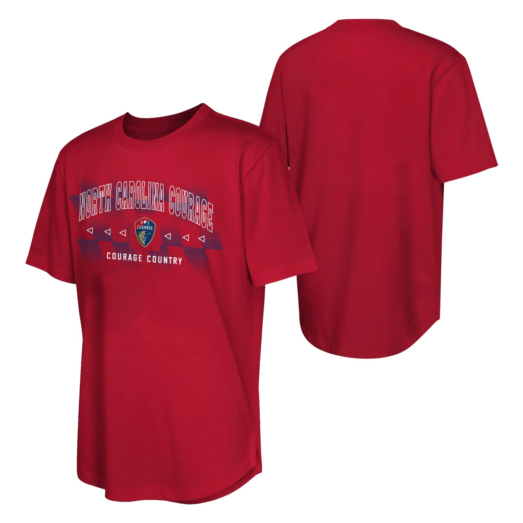 Youth NC Courage Dream Team Short Sleeve Tee - Image 3