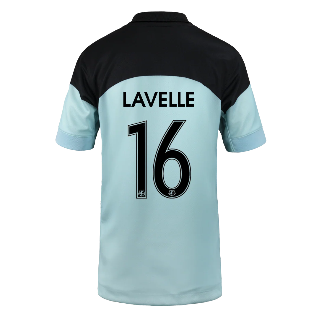 Youth Gotham FC Nike Blue 2025 Secondary Replica Rose Lavelle Jersey