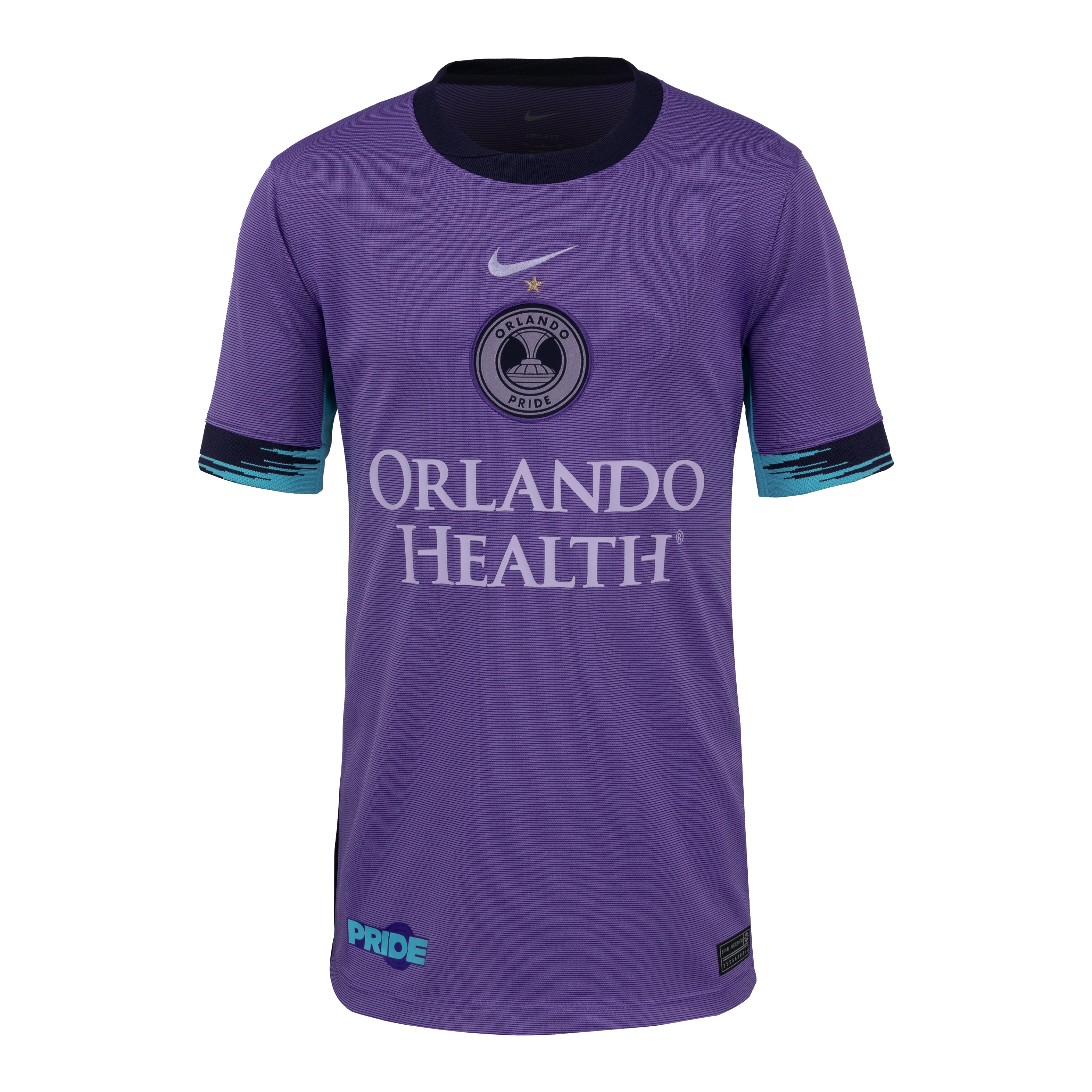 2025 Youth Orlando Pride Nike Decennial Purple Primary Replica Customizable Jersey