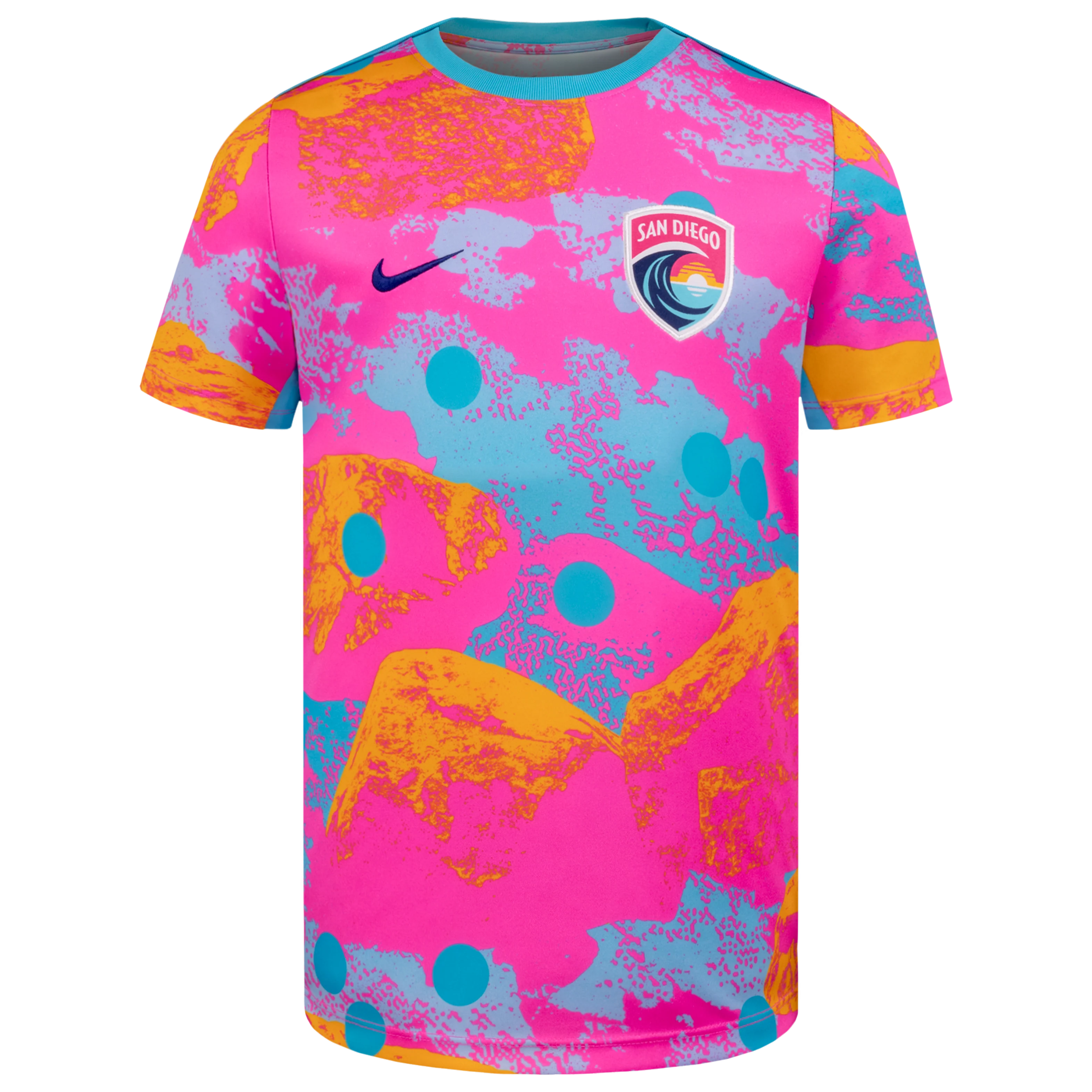 Youth San Diego Wave FC Nike 2026 Pre-Match Top