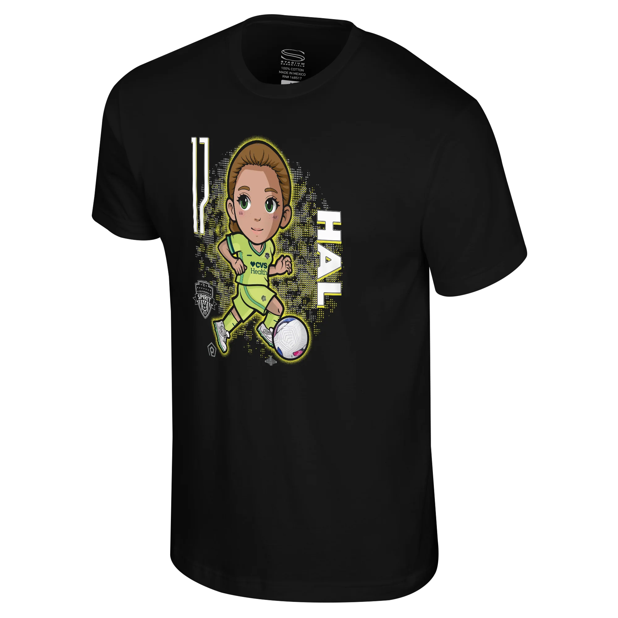 Youth Washington Spirit Hal Hershfelt Chibi Tee